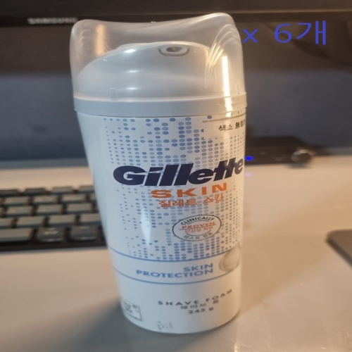 질레트 스킨텍 쉐이빙폼 245g이미지입니다. 누르면 해당 게시물로 새창이동합니다.