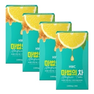 마법의 차 아이돌워터 우바홍차 레몬 녹차 30포 x 4박스