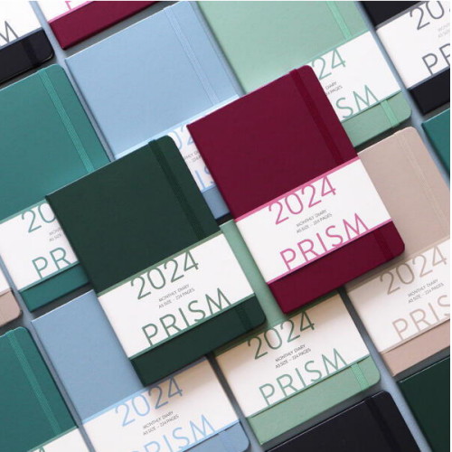 인디고 2024 날짜형 프리즘 A5 먼슬리 다이어리