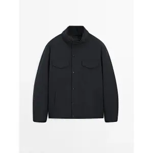 마시모두띠 워터프루프 패딩 자켓 Marineblau 3116/408 390534