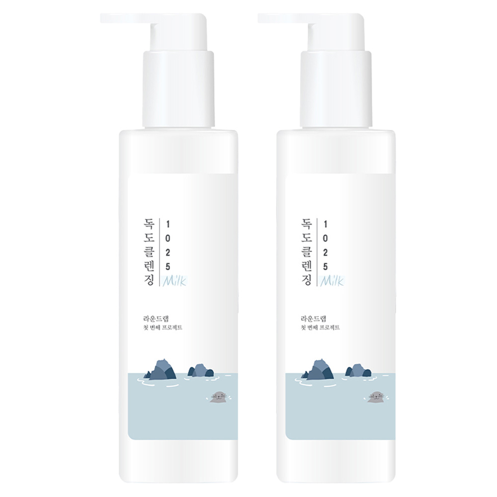 라운드랩 1025 독도 클렌징 밀크 200ml (2개)_이미지