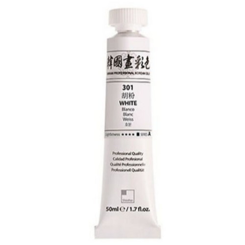 신한화구 전문가용 한국화채색 50ml 낱색