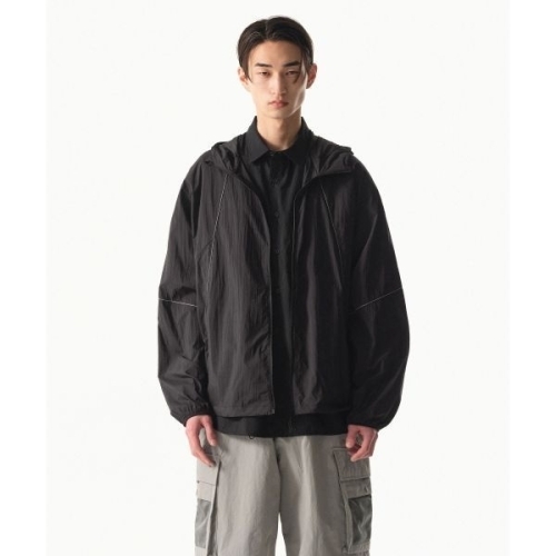 무신사 스탠다드 스탠다드 MUSINSA STANDARD 시티 레저 라이트웨이트 스티치 윈드브레이커 재킷 그레이 MMEJJ3Z03-GR