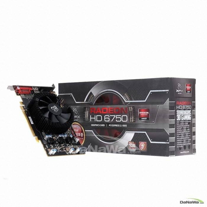 XFX 라데온 HD 6750 D5 1GB 디지탈그린텍_이미지