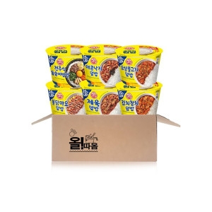 올따옴 컵밥 6종 기획세트 2호