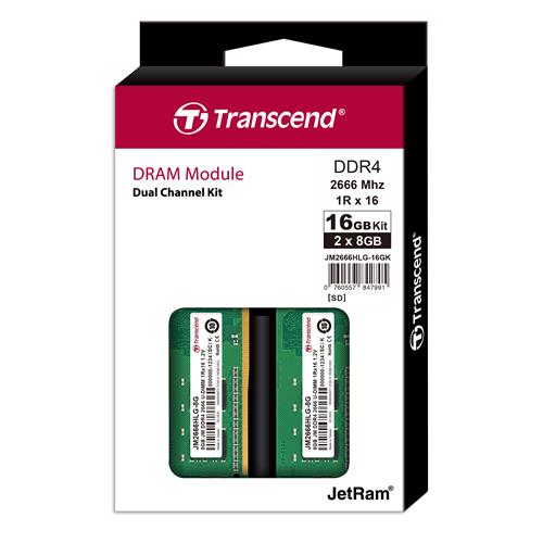 트랜센드 DDR4-2666 패키지 (16GB(8Gx2))_이미지