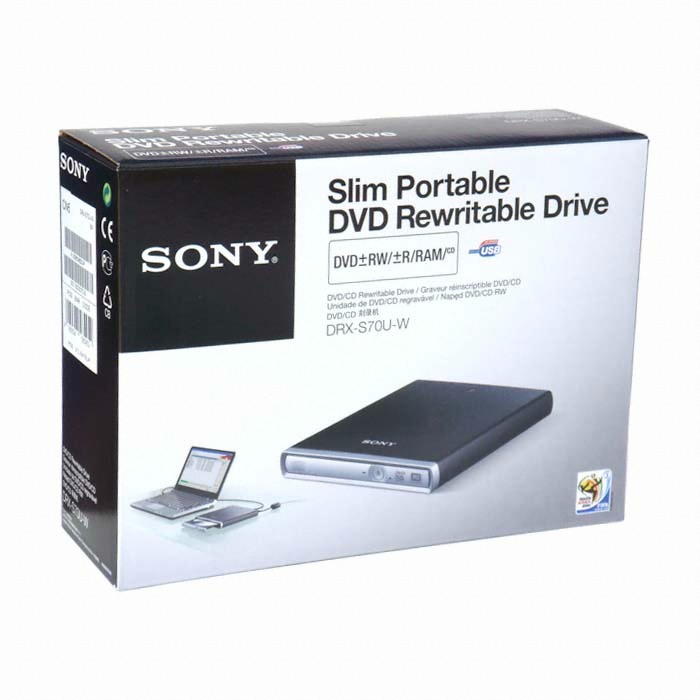 SONY DVD/CD Writer DRX-S70U 외장형 (정품박스)_이미지