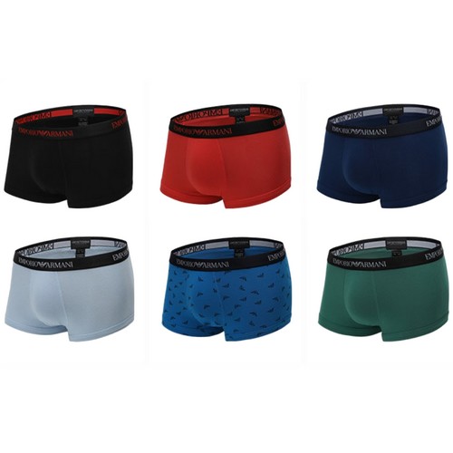 아르마니 엠포리오 아르마니 2차 프리미엄 코튼 드로즈 6종 풀패키지 (6매)