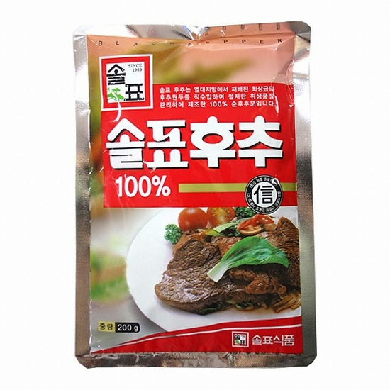 솔표후추 200g