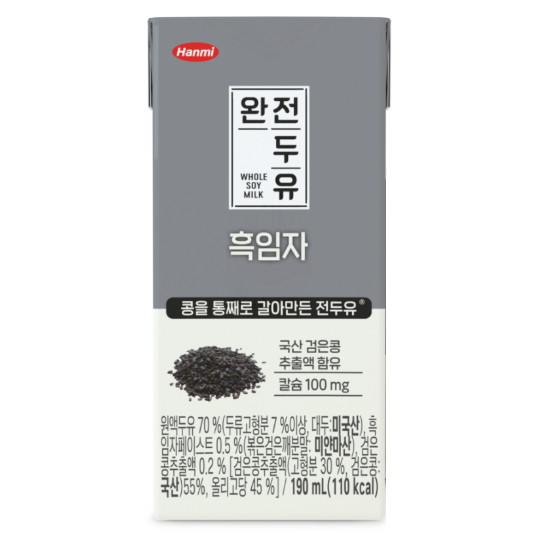 한미헬스케어 완전두유 흑임자 190ml (128개)_이미지