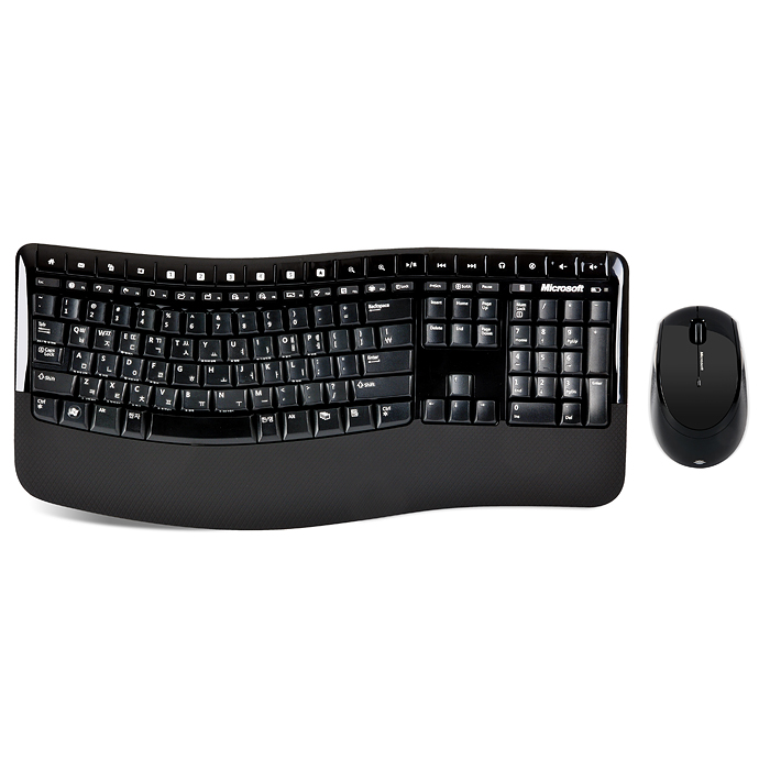 Microsoft 무선 Comfort 데스크탑 5000 (정품)_이미지