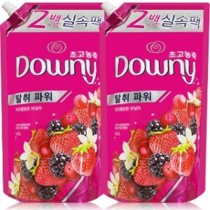 다우니 탈취파워 목련과 베리 리필 1.6L (2개)_이미지