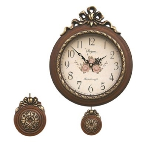 [불명] 고급 거실 벽걸이 시계 엔틱 예쁜 디자인 집들이 선물