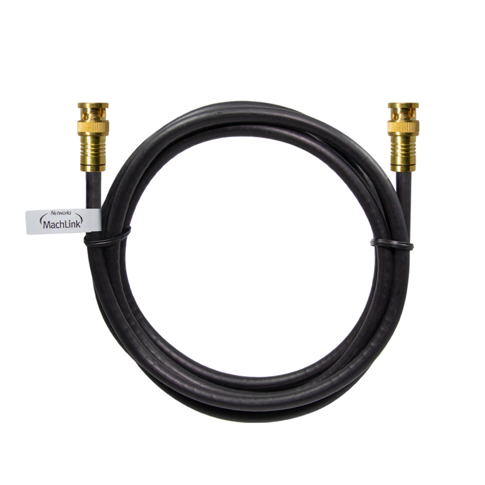 마하링크 BNC 5C 동축 케이블 고급형 골드블랙 (MLZ-GBB300, 30m)_이미지