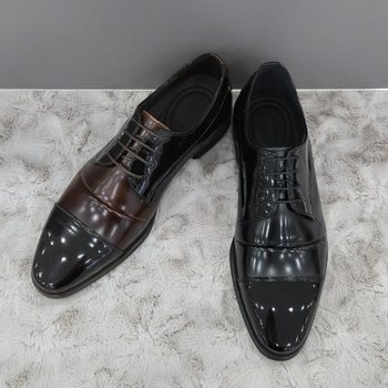 남성 슬림토 에나멜콤비 정장 구두 32HS30ST52 CK-101 CK-102 3DC JJ