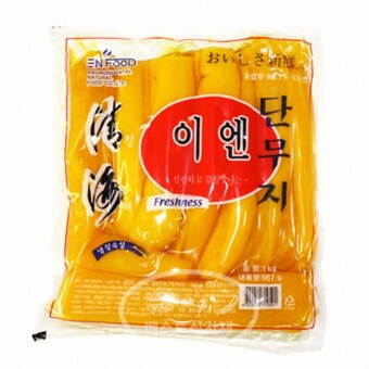 이엔푸드 청해 이엔 <b>단무지</b> 1kg