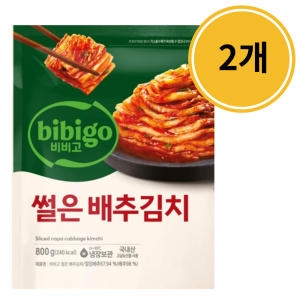 CJ제일제당 비비고 썰은 배추김치 800g (2개)_이미지