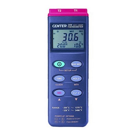 센터 데이터 로거 온도계 CENTER-306_이미지