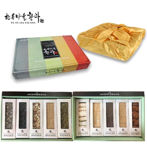 한옥마을한과 특대 2단 한과세트B 3.4kg (1개)_이미지