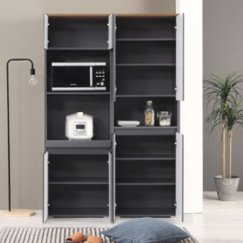 플레인홈 프티나 키큰 주방 다용도 수납 렌지대 세트_이미지