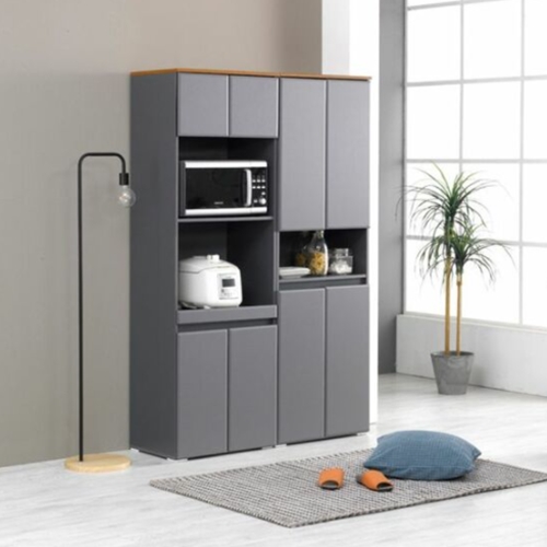 플레인홈 프티나 키큰 주방 다용도 수납 렌지대 세트