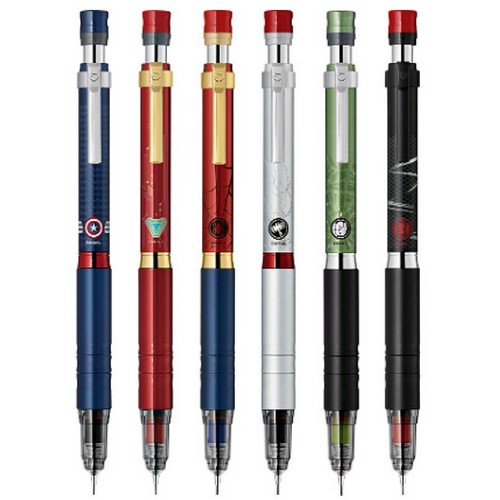 제브라 델가드 LX 마블 에디션2 한정판 샤프 0.5mm