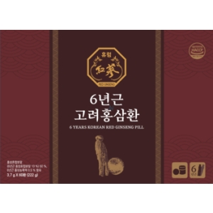 휴럼 6년근 고려홍삼환 3.7g 60환 (1개)