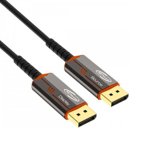 강원전자 NETmate NM-DAP DisplayPort v2.1 AOC 케이블 (30m, NM-DAP30R)