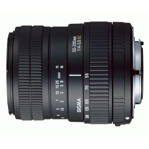 SIGMA 55-200mm F4-5.6 DC 캐논 EF-S용 (정품)_이미지
