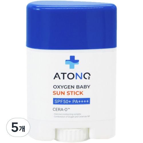 아토엔오투 옥시젠 베이비 선스틱 20g (SPF50+) (5개)_이미지