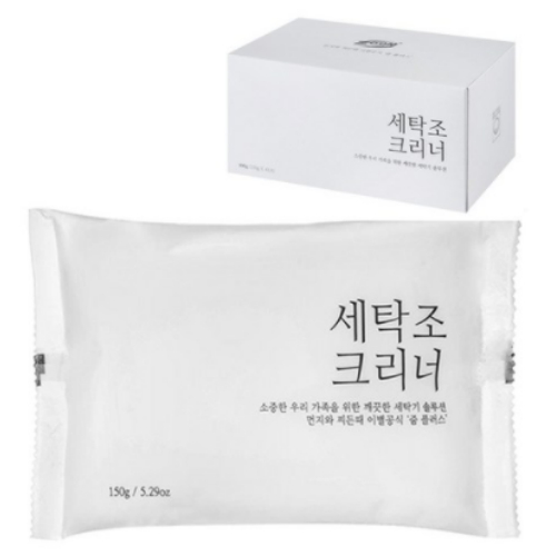 쿠팡 줌 ㅤ플러스 세탁조 크리너 150g 4개입 (1개)_이미지