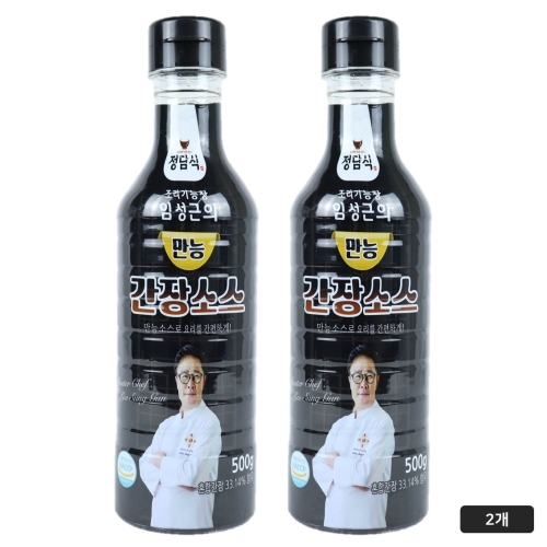 코리아푸드 임성근의 만능 간장소스 500g (2개)_이미지