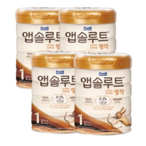 매일유업 앱솔루트 명작 2FL 1단계 800g (4개)_이미지