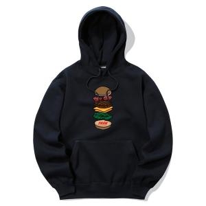 트립션 트립션  BURGER FLOOR 후드티 네이비 _TRIP20HDNVY040