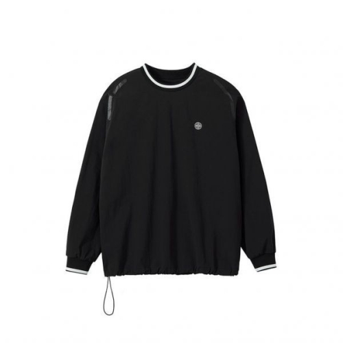 팬암 웰딩 프린트 맨투맨 블랙 PQBCRT31200BK Black OLA_이미지