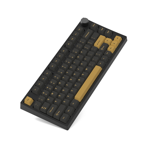 Keydous NJ80-AP 유무선 핫스왑 풀윤활 기계식 차콜블랙 (Strawberry Icecream Pro)_이미지