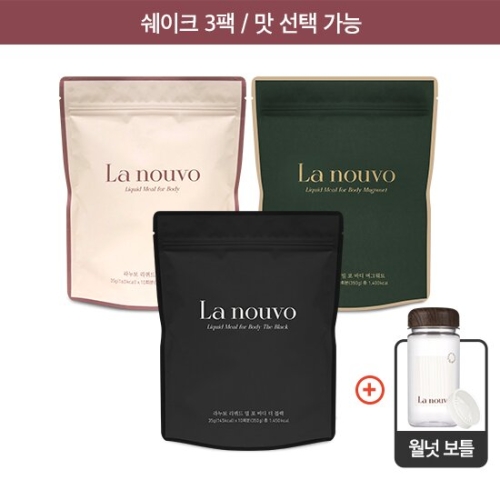 라누보 리퀴드밀 단백질 쉐이크 350g