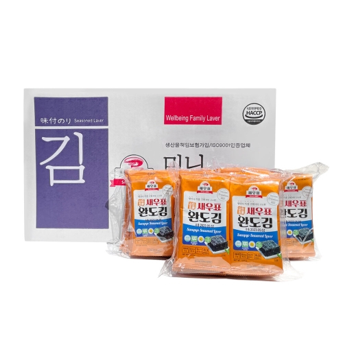 완도물산 새우표 완도 도시락김 2g (240개)