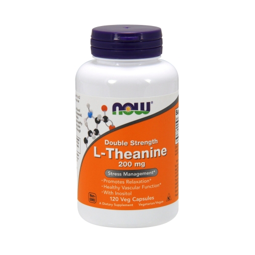 나우푸드 L 테아닌 200mg 120캡슐 (1개)