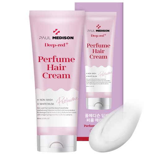 폴메디슨 딥레드 퍼퓸 헤어크림 화이트머스크 80ml (1개)_이미지