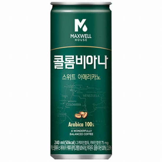 동서식품 맥스웰하우스 콜롬비아나 스위트 아메리카노 240ml (1개)_이미지