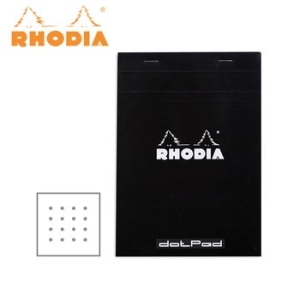 블랙 메모패드 NO.16  R162009 로디아