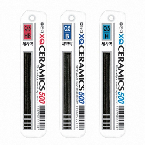 동아 동아 XQ세라믹샤프심/HB/B/H/0.5mm_이미지