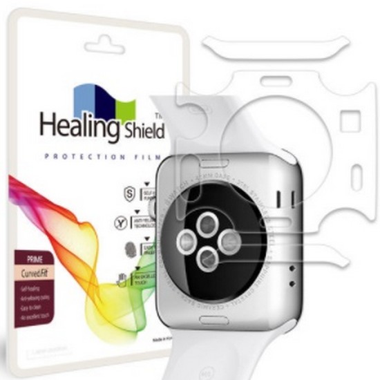 폰트리 힐링쉴드 애플워치3 프라임 고광택 측후면필름 2매