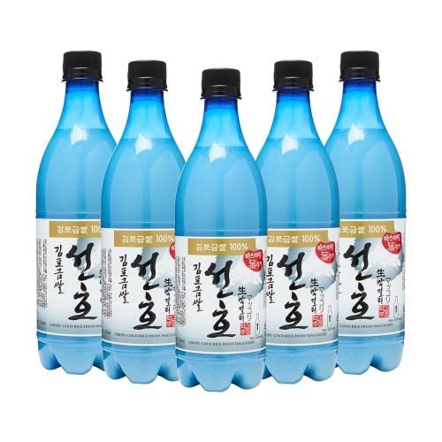김포금쌀탁주 선호 생막걸리 6도 750ml (5개)