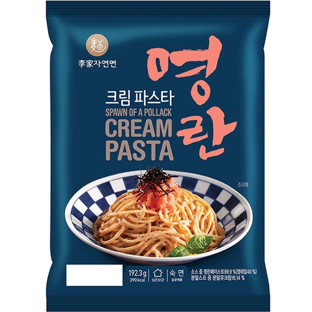 이가자연면 명란 크림 파스타 193g (6개)_이미지