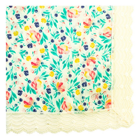 닥스 사면 레이스 손수건 RPR2301 96