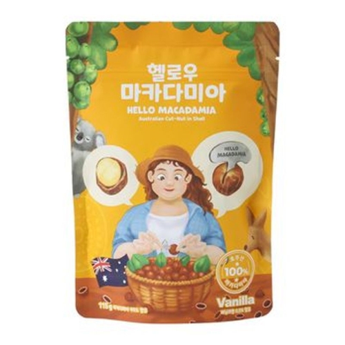헬로우 마카다미아 바닐라 115g