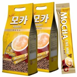 모카C&T 뉴모카 카페 마일드 커피믹스 100개입 (2개)_이미지