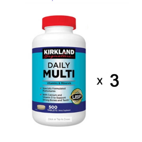 코스트코 커클랜드 데일리 멀티비타민 500정 (3개)_이미지
